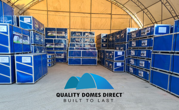 33x40ft (10x12m) Quicklock Commercial Grade Dome Shelter Green - Image 2