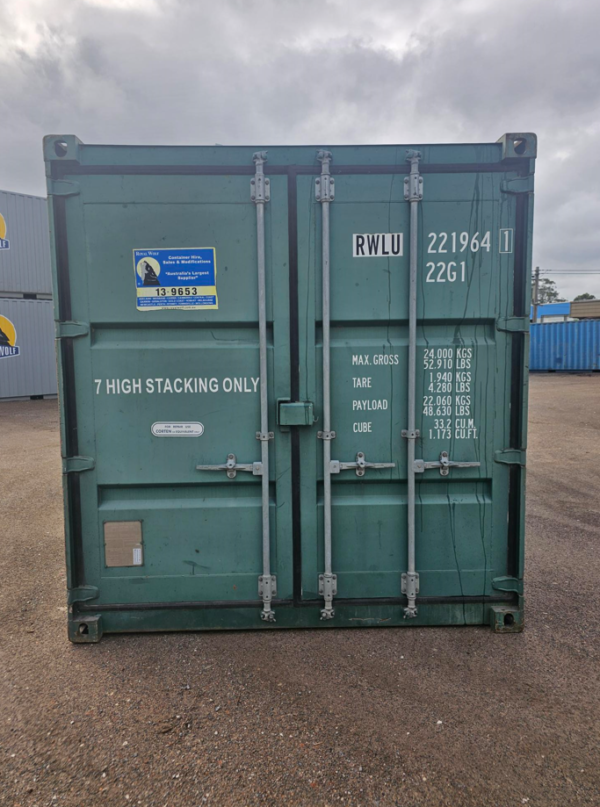 20ft General Purpose Container Central Coast RWLU2219641 - Image 6